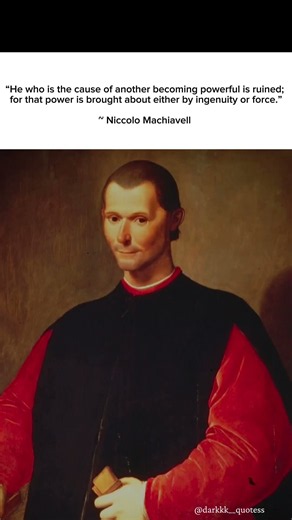 #niccolomachiavelli #philosophy #wisdom #mindset