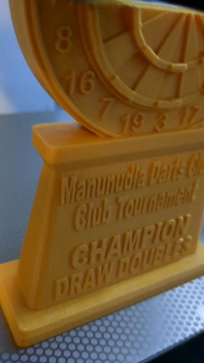 12K views · 67 reactions | ₱230 makapal matibay gold color plastic trophy 6.5 inches height | Wawie Darts | Facebook