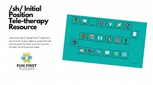 Articulation Practice Online Activity /sh/ Initial Word Position