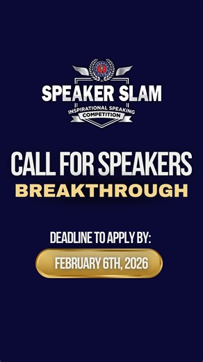 Speaker Slam® | Inspirational Speaking Competition on Instagram: "Sometimes a breakthrough doesn’t arrive loudly. It shows up as a quiet knowing. A moment of clarity. A feeling that something has shifted and there’s no going back to the way things were. That’s the kind of story we’re inviting onto the Speaker Slam stage. Breakthrough honors the moments when growth begins. When confusion clears. When courage rises. When a new chapter starts to take shape. - Lula Lounge, Toronto - Event date: Marc
