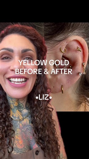 Yellow Gold Ear Styling Ideas for Elegant Looks