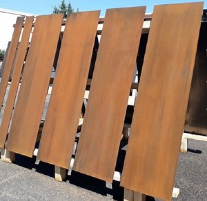 [Hot Item] Metal Exterior Cladding Corten Steel Curtain Wall Panels Price M2
