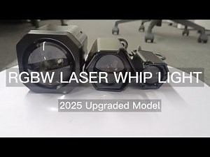 RGBW Laser Whip Light-2025 Upgraded Version