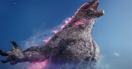 Godzilla Transforms From Blue to Pink in Godzilla x Kong: The New Empire
