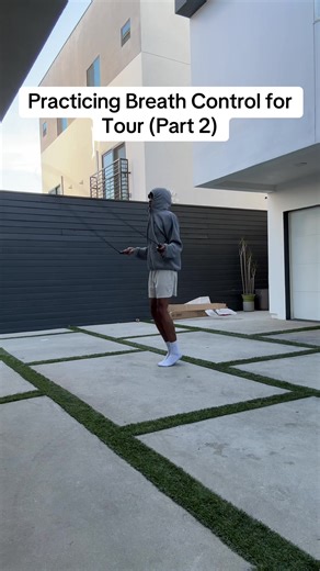Breath Control Practices for Upcoming Tour