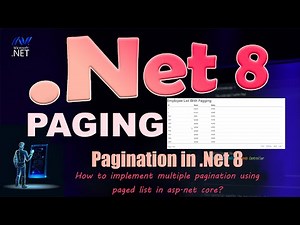 How to implement pagination using entity framework in dotnet 8 in Hindi