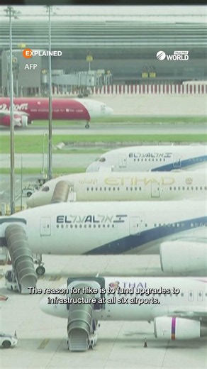 1,120 baht airline passenger service charge starts in 4 days #thaipbsworld