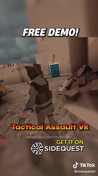 Best Free Tactical Assault VR Shooter Games on Meta Quest 2