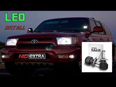 3rd Gen 4Runner - LED Headlights and Fogs