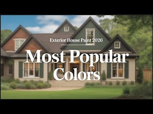 The Most Popular Exterior House Paint Colors for 2026
