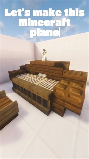 Minecraft How To Build A Piano Tutorial