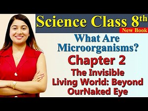 What Are Microorganisms?, Chapter 2 PART 5 The Invisible Living World, Science Class 8