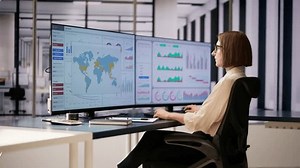 Data Analyst Using Data Analytics Kpi Stock Footage Video (100% Royalty-free) 3464802951 | Shutterstock