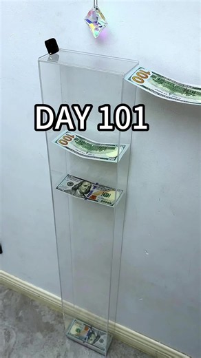 Day 101 of my Saving Journey. Keeping the momentum going. 💵 #savingjourney #dailyjourney #saving