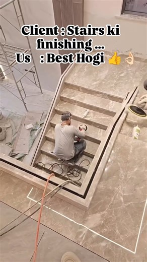 Paras Agarwal on Instagram: "Last task - Polishing which is mandatory #interiordesign #flooring #finishing #decoração #decor"