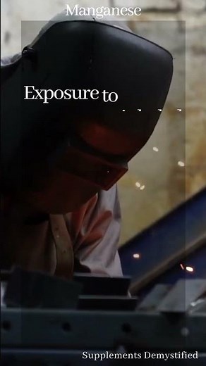 Manganese toxicity risks!