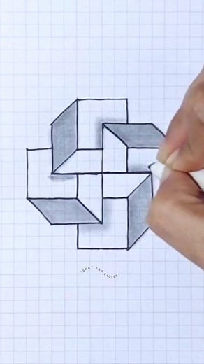 18K views · 180 reactions | Learn 3d Art Tricks Easy Way....... . . . . #reelsfbシ #foryoupage #mesmerizing #design | Israt Art Gallery | Facebook