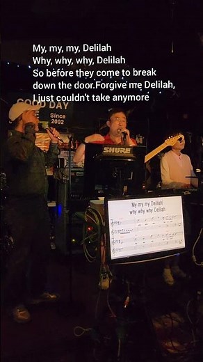 Delilah, Tom Jones 딜라일라 1968년곡 : 20230528, Good Day Live 기분좋은날 라이브, 리버사이드호텔 뒤 010-5273-9887