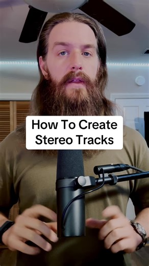 Making stereo tracks in Logic Pro is not very intuitive BUT its not that hard either. #mixingtutorial #mixingtips #musicmixing #musicproduction #productiontutorial #productiontips #musicproducer #logicprox #logicpro11 #logicprotutorial