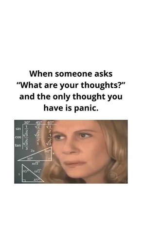 "What are your thoughts?" Me: Error 404: Thought not found. Follow Wisenetix for more premium brain