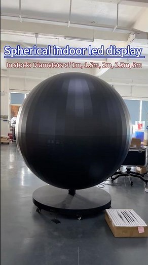 Spherical indoor led display，customized led display with different sizes#ledvdi #leddisplay
