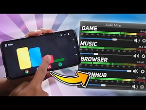 Separate Audio Tracks In OBS With PHONE Controls!