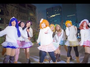 【ボカライブ！】『Snow halation』聖地で踊ってみた【ＰＶ風】