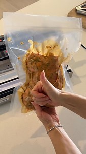 2.2K views | For the perfect marinated meat, always fold the top of your vacuum bag before sealing!  Using our out of chamber vacuum machine? Activate the pulse function to control liquids no mess, just perfect seals every time!  #VacuumSealing #MarinatingMadeEasy #FoodStorageTips | Pac Food | Facebook