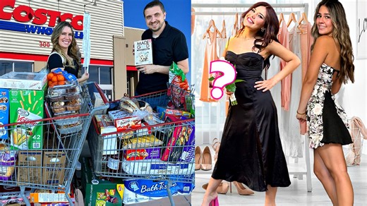We have a lot going on first we do our crazy monthly grocery haul and then the teen girls go shopping for a special dress for the high school dance and concert that they have been waiting forever to go to! | Crazy Pieces