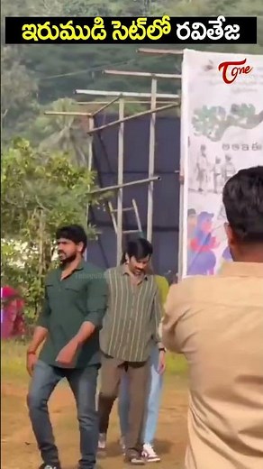 Ravi Teja Spotted At Irumudi Movie Shooting Sets | TeluguOne Cinema #Shorts