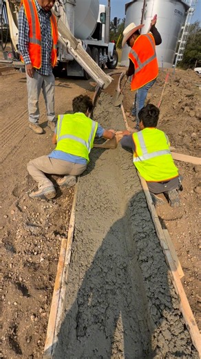 I build a curb form tool #concrete