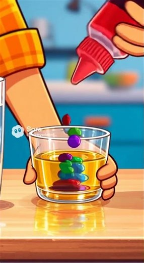 Fireworks in a Glass?! 🎆 Easy Science Experiment for Kids