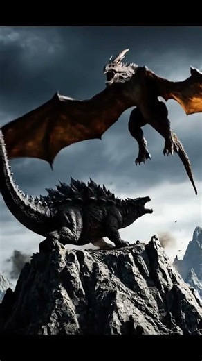 rodan vs angurius who is going to win?? #godzilla #viral #fyp #kaiju #monster #shorts