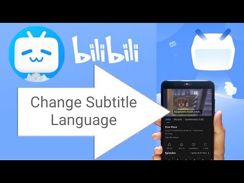 how to change subtitle language on bilibili