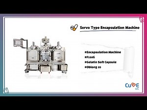 CUBEGEL_Encapsulation Machine_F150G [Gelatin soft capsule/Oblong#20]
