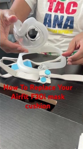 How to Change Your ResMed AirFit™ F30i Hybrid Full-Face Mask Cushion | CPAP Maintenance Tips