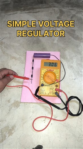 Simple Voltage Regulator Diode