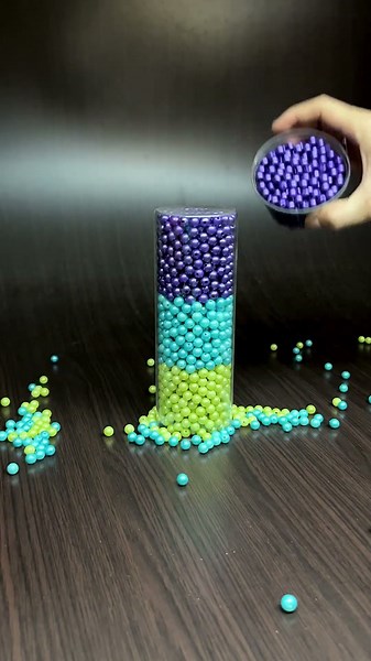 🧿 Cozy Bead Motion ASMR — So Satisfying to Watch 🌈 #oddlysatisfying #asmr #calming