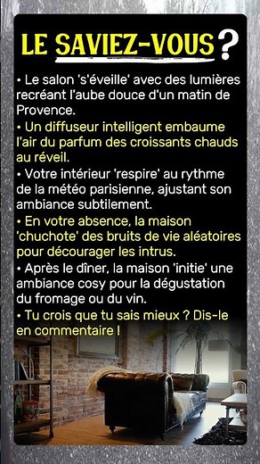 Votre maison prend vie ! 5 astuces smart home à la française.