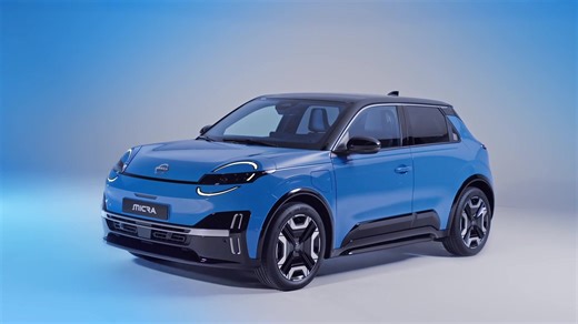 All new Nissan Micra Exterior Design in Gear blue color