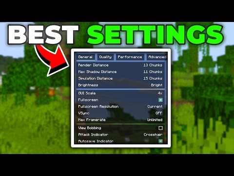 Best Minecraft Setting For FPS Boost | Minecraft
