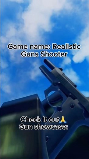 Roblox gun game: Realistic Guns Shooter #fpsgame #robloxfps #gaming #gungame