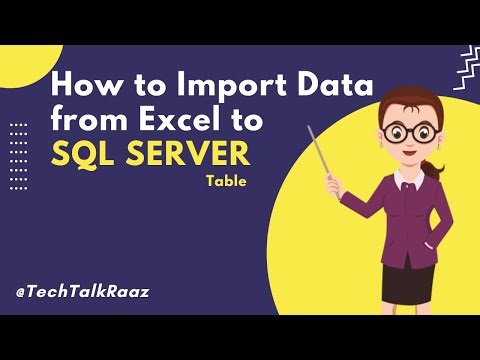 How to Import Data from EXCEL to SQL Server in Telugu | SQL Server Database #sql #telugu #beginners