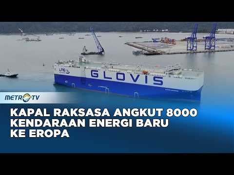 Tiongkok Kirim Kapal Pengangkut Mobil Terbesar ke Eropa