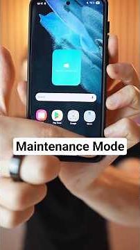 Maintenance Mode#samsungtips #lifehacks #techtoktips #techtok #androidtips
