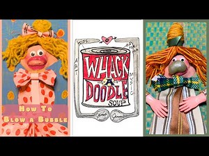 How to Blow a Bubblegum Bubble 🍬 | 1950s Silly Chin Girl Puppet Tutorial 😂