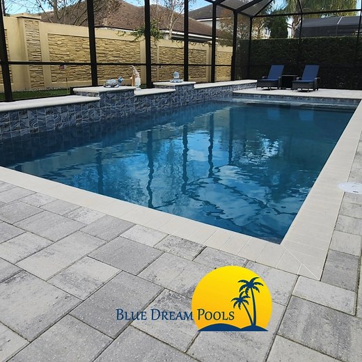 From digital design to backyard reality, we bring your dream pool to life, one detail at a time. ✨ #swimmingpoolbuilder #BackyardGlowUp #localpoolbuilder #poolcontractor #orlandopoolbuilder #PoolGoals #wintergardenfl #backyardgoals | Blue Dream Pools | Facebook