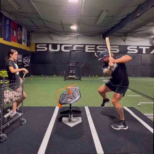 Got my Perfect Swings USA swing path trainer tee yesterday to utilize with my hitters. Been looking forward to this product. Was able to have some hitters give it a try in my Thursday night hitting groups and really liked the feedback and was easy for hitters to “feel” and make adjustments. I decided to give it a try at the end of my training and personally liked it and it’s purpose. Puts a little more pressure on hitters to really lock in and focus more on their swing and stay within their swin