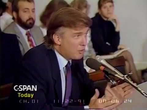 Remarks: Donald Trump Testimony to Congress - November 21, 1991