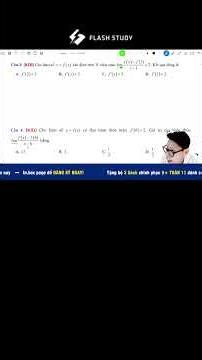 Solving super simple multiple-choice questions on derivative theory #anhgiaokid #education #toana...
